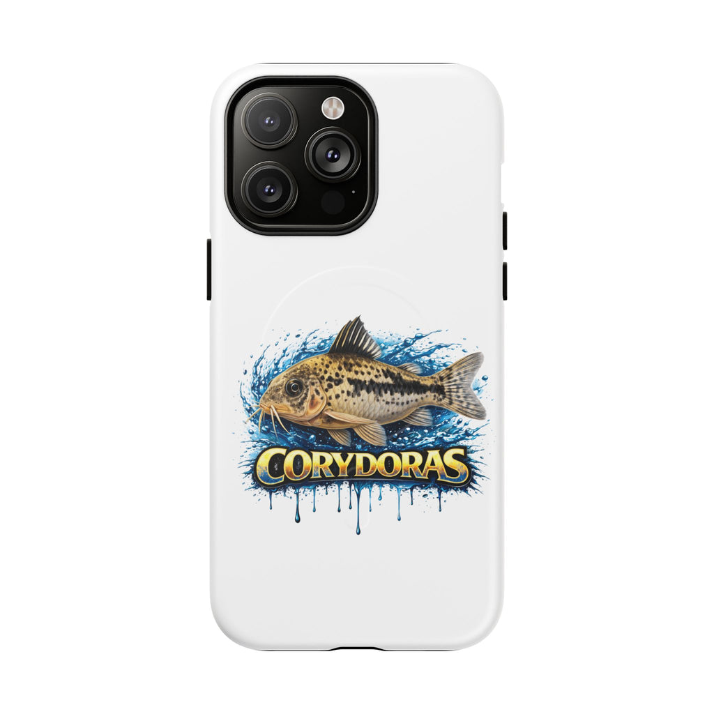 Corydoras Tough Magnetic Phone Case — Protective Fish Aquarium Design