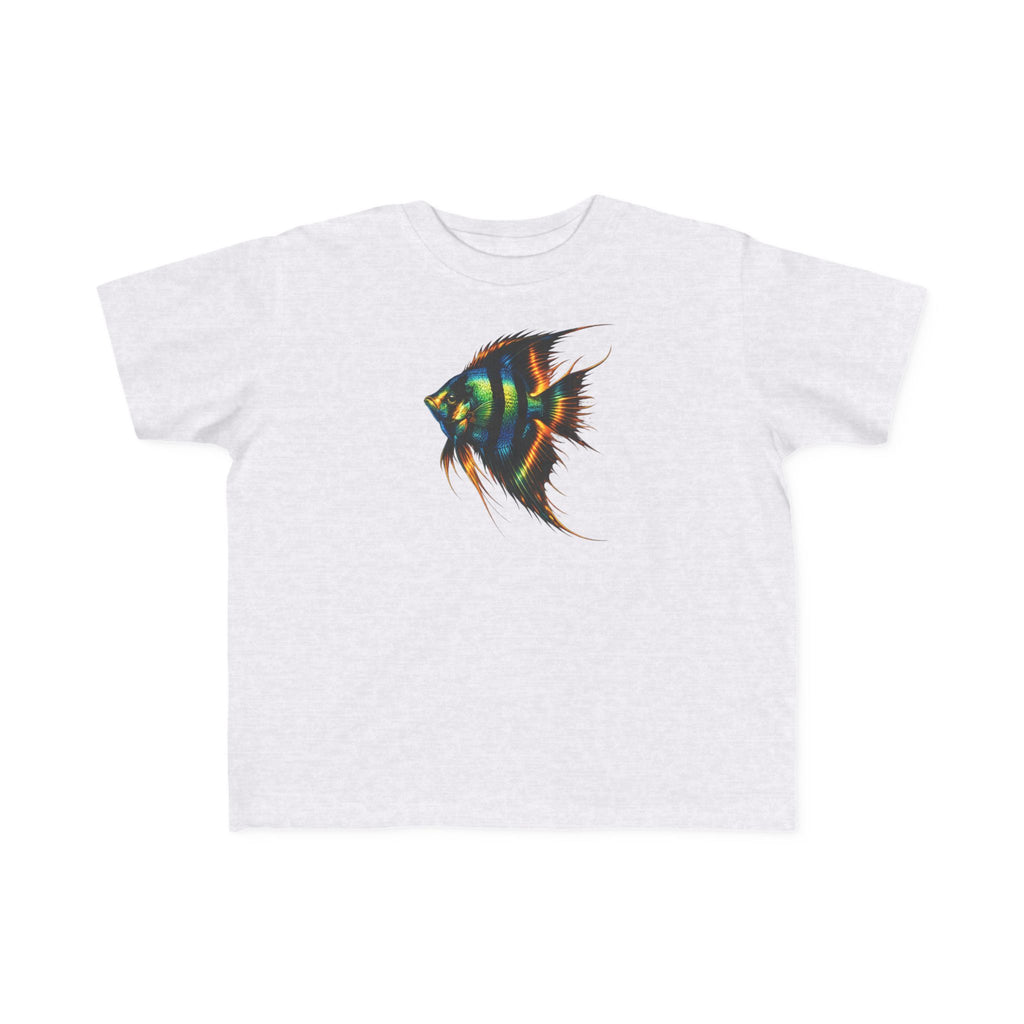 Toddler Fish Tee — Colorful Angelfish Graphic Kids Shirt