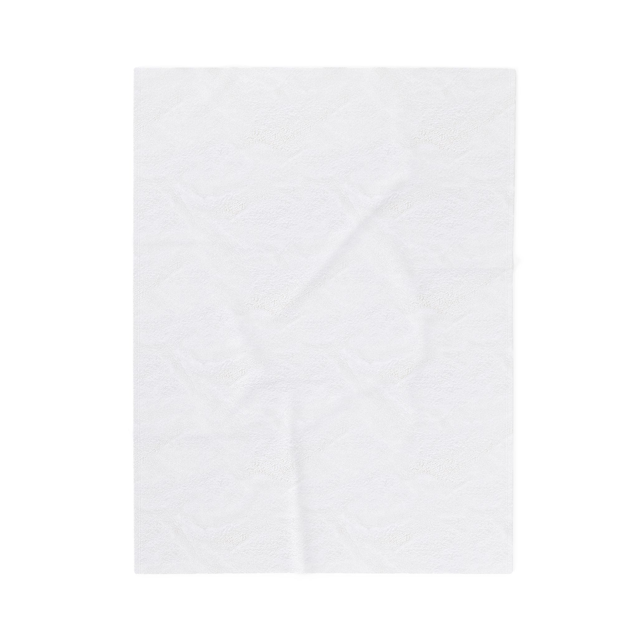 Velveteen Plush Blanket — Electric Paint Betta