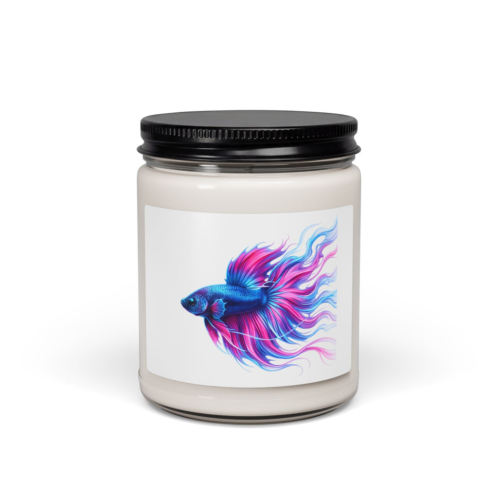 Betta Fish Soy Candle — 9oz Scented Artistic Aquarium Candle