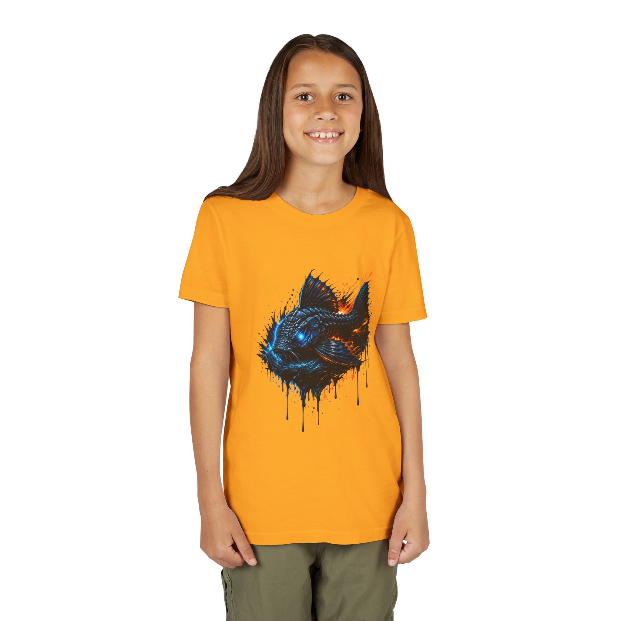 Armored Pleco L-185 – Youth Premium Fine Jersey Tee