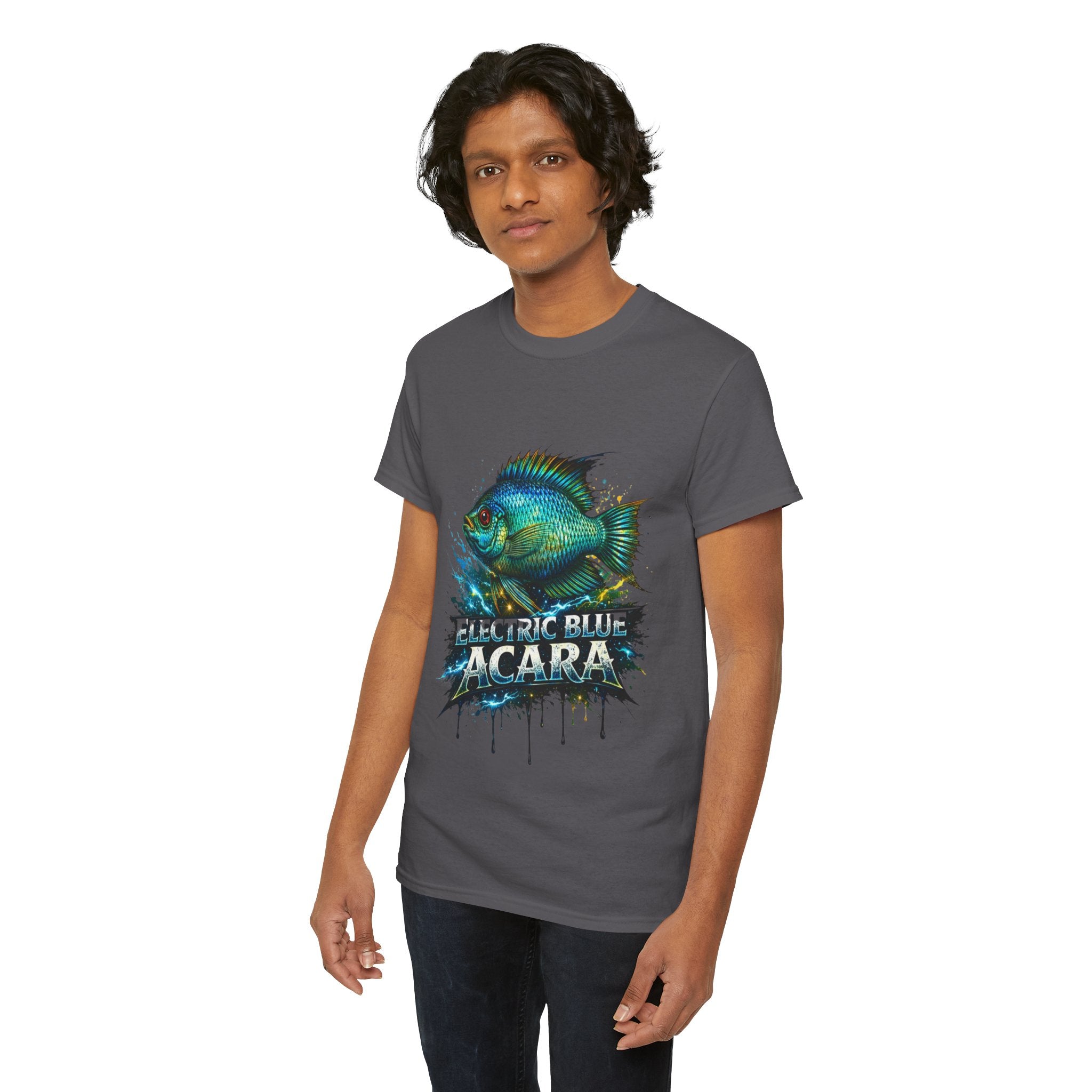 Electric Blue Acara – Premium Graphic Tee