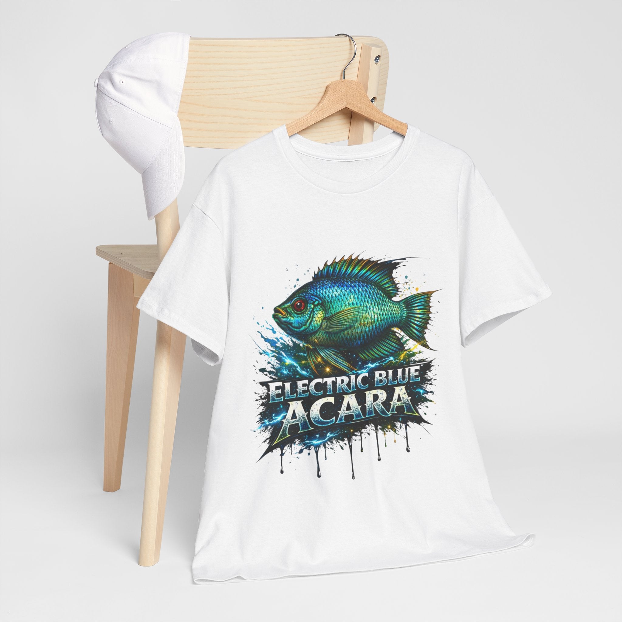 Electric Blue Acara – Premium Graphic Tee