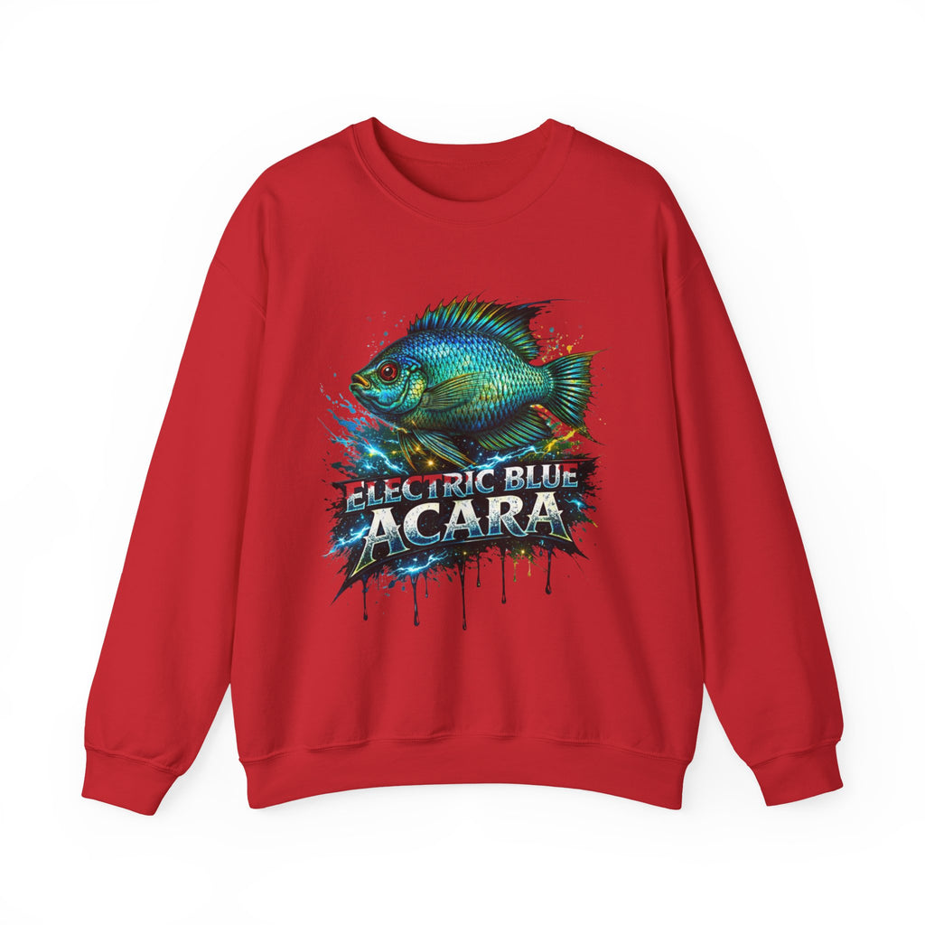 Electric Blue Acara – Heavy Blend™ Crewneck Sweatshirt