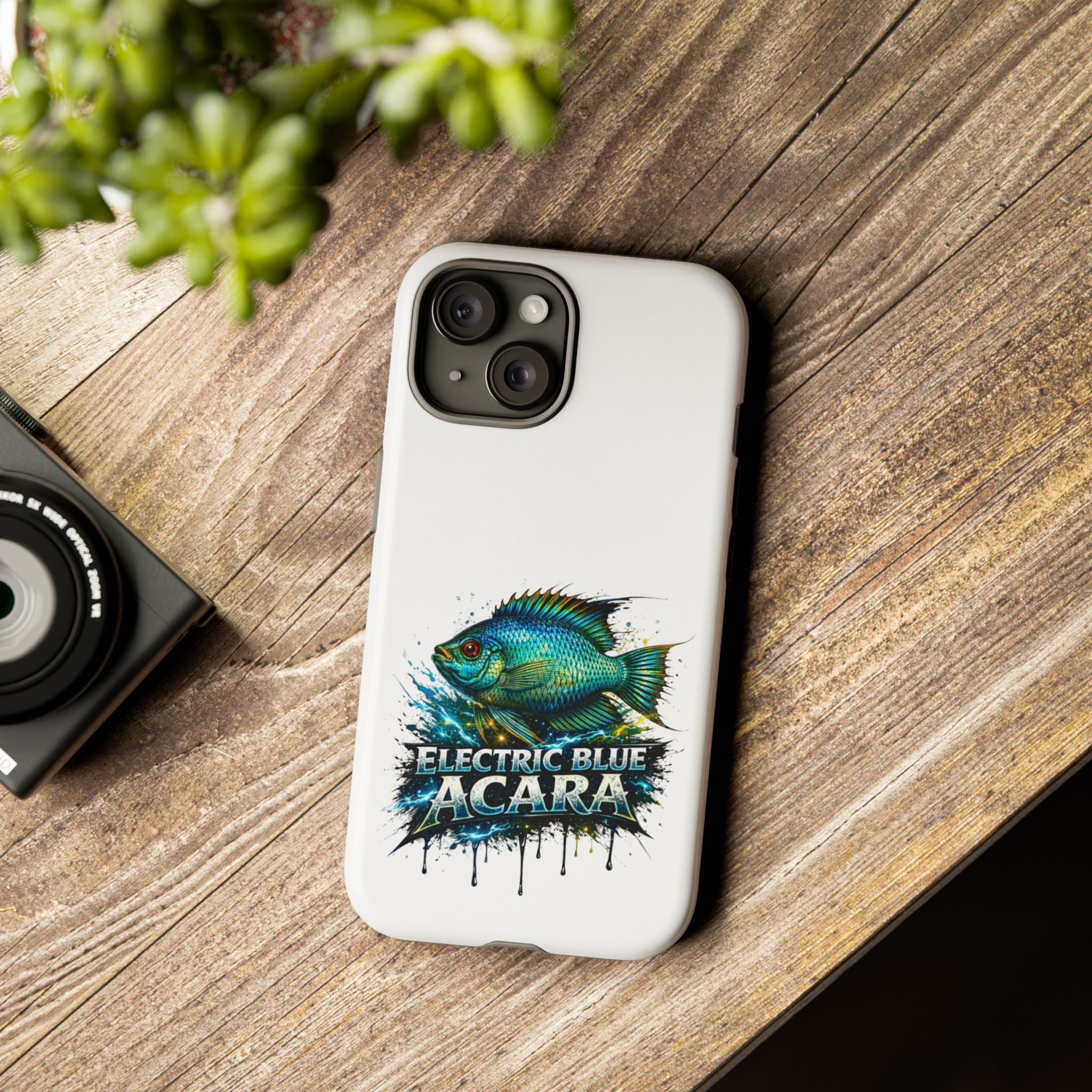 Electric Blue Acara – Tough Case