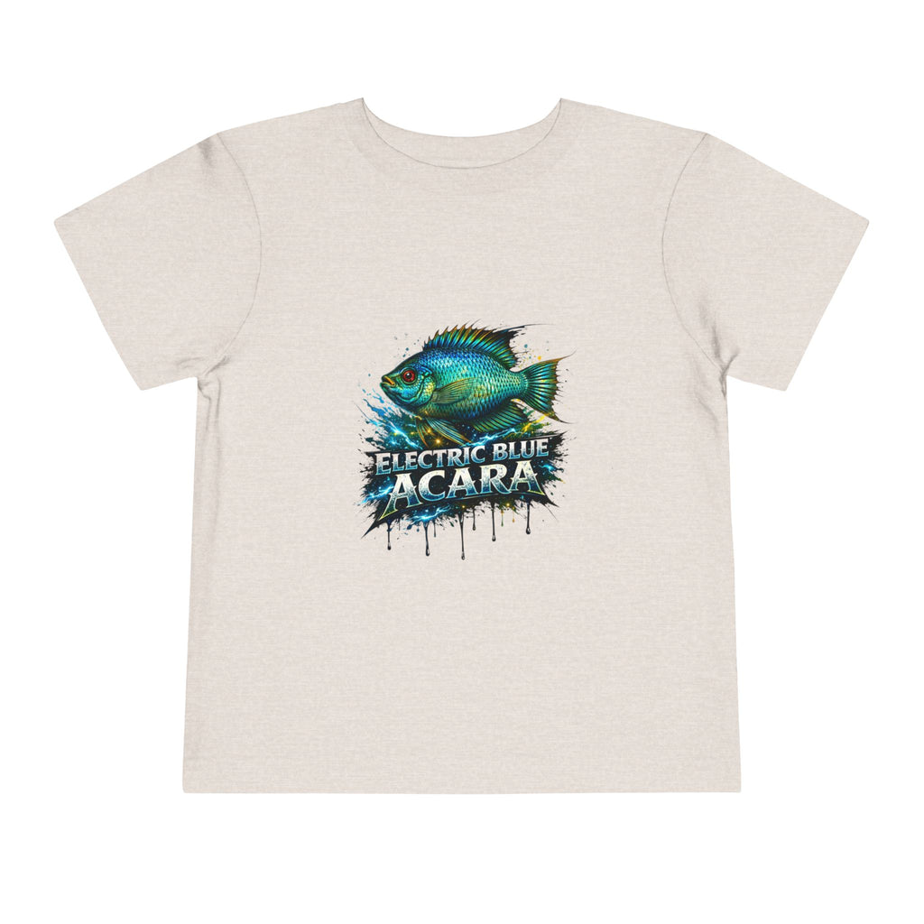 Electric Blue Acara – Toddler Graphic Tee