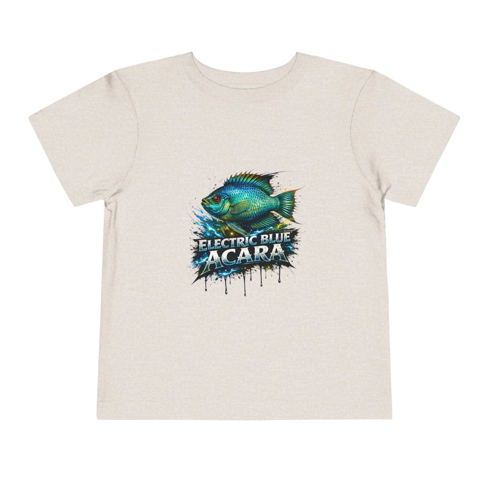 Electric Blue Acara – Toddler Graphic Tee