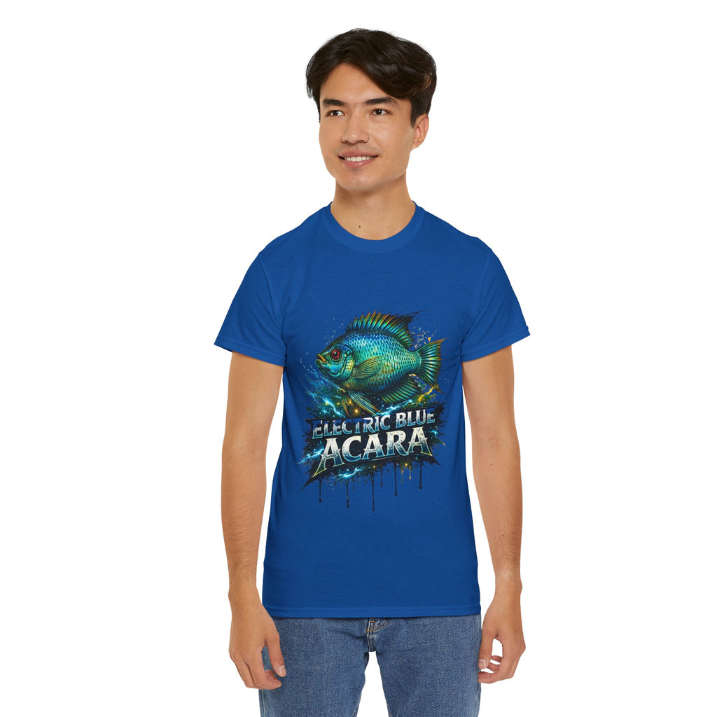 Electric Blue Acara – Premium Graphic Tee
