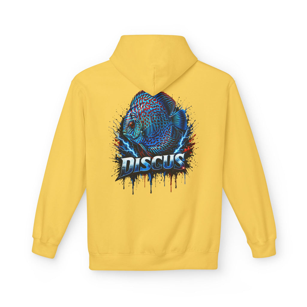 Discus Fish Hoodie — Vibrant Aquarium Graphic Pullover