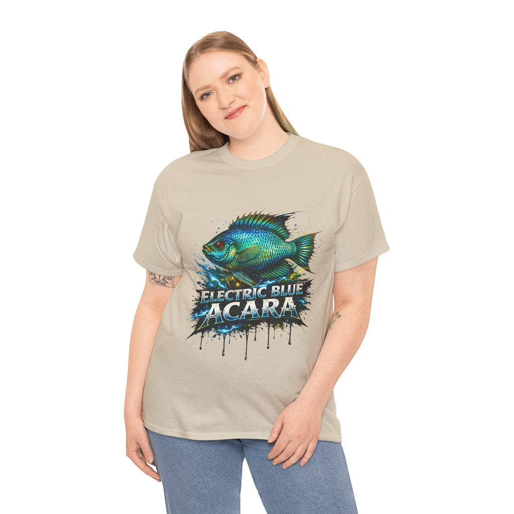 Electric Blue Acara – Premium Graphic Tee