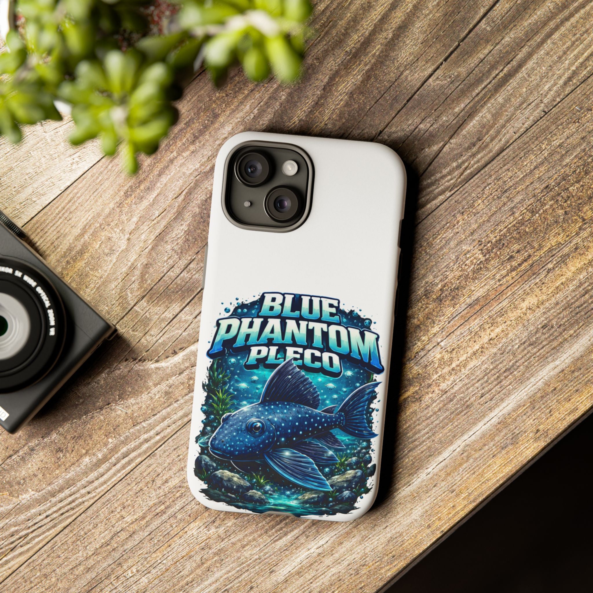 Blue Phantom Pleco Phone Case