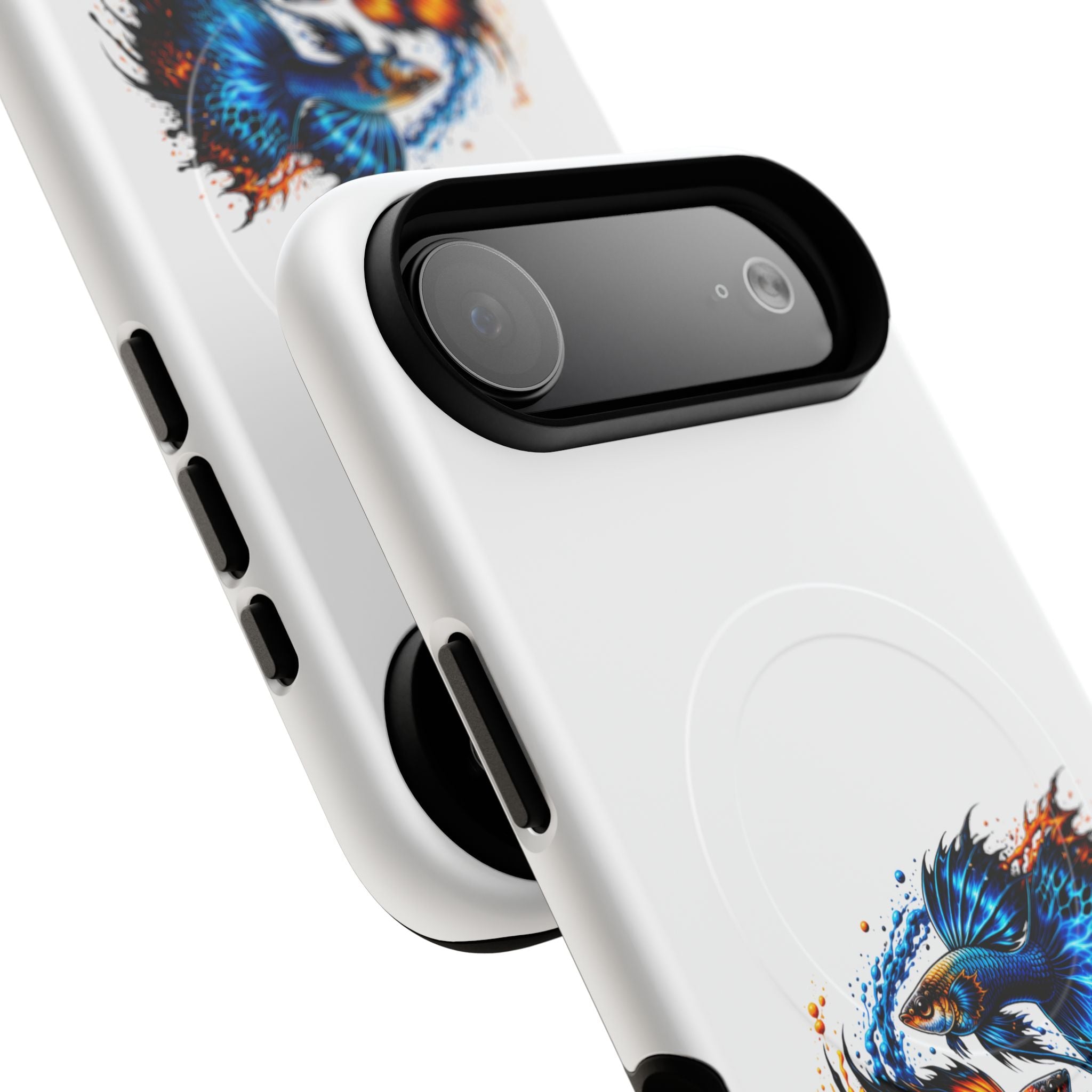 Fire & Ice Guppy – "Neon Flare" Magnetic Impact Case
