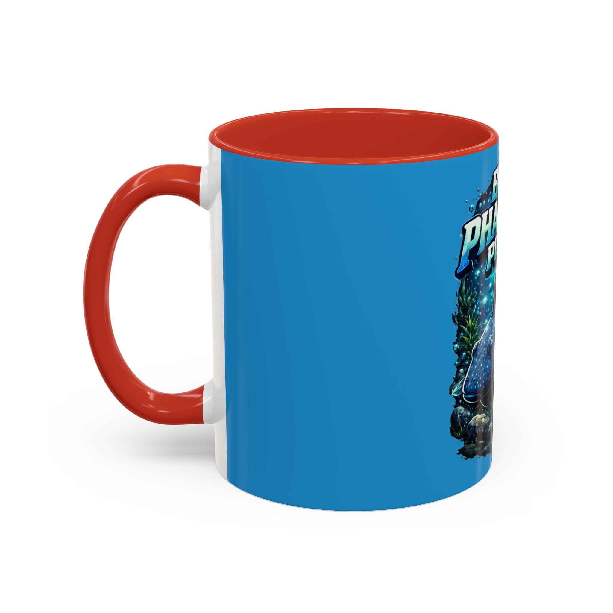 Blue Phantom Pleco Accent Coffee Mug – Aquarium Fish Lover Gift (11/15oz)