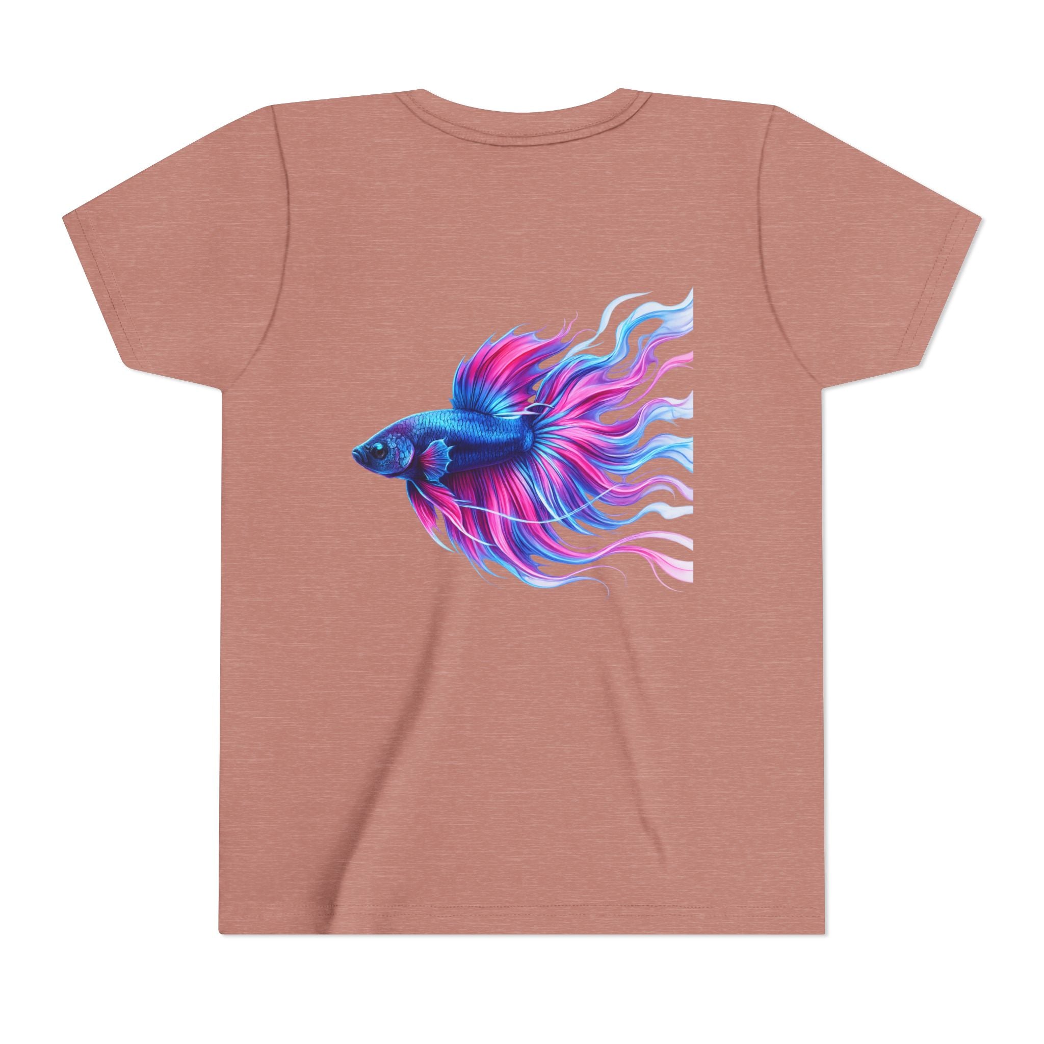 Youth Tee - Colorful Betta Fish Graphic Shirt