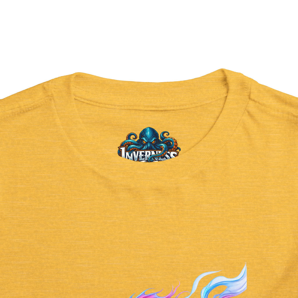 Toddler Tee — Colorful Betta Fish Graphic Kids Shirt