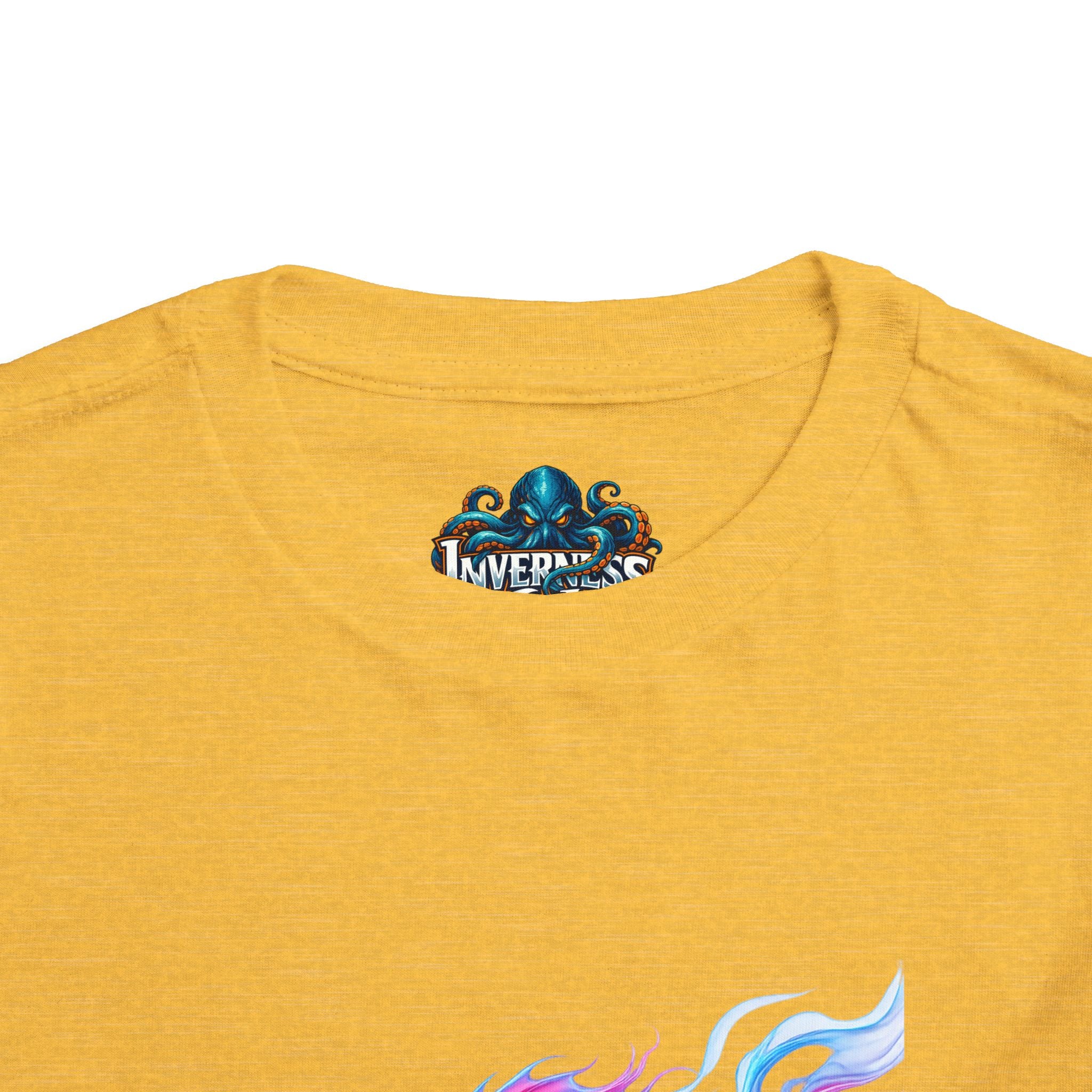 Toddler Tee — Colorful Betta Fish Graphic Kids Shirt