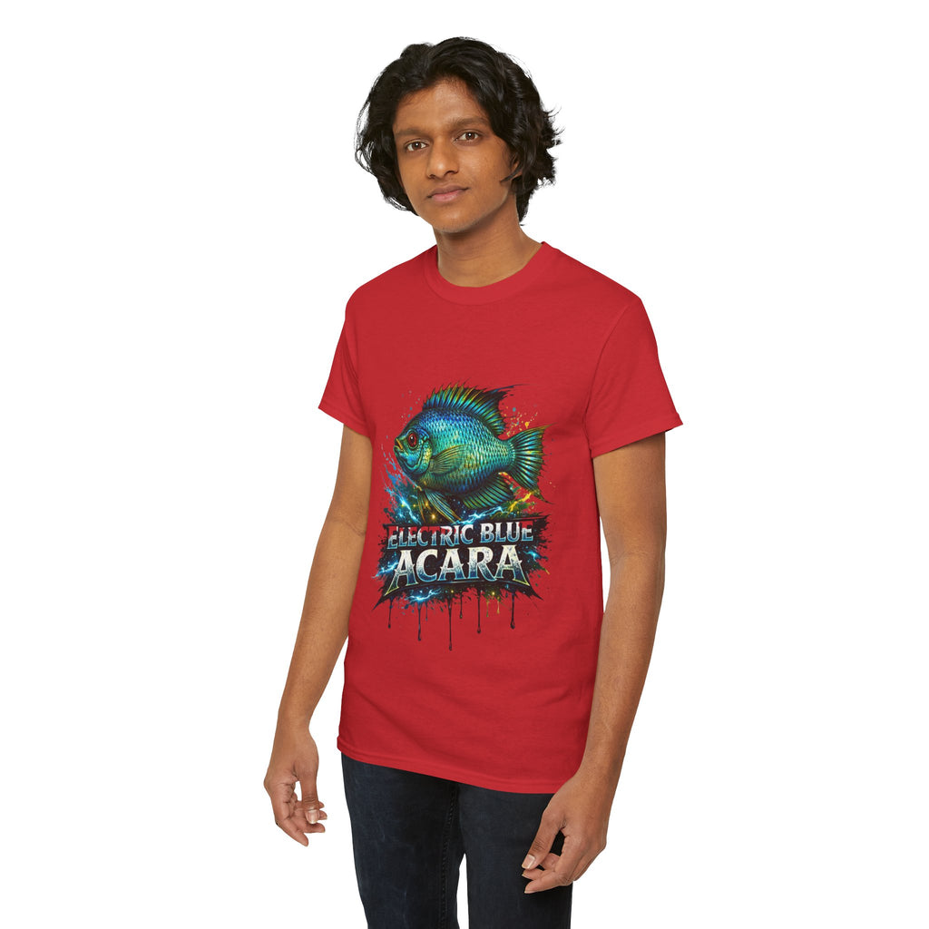 Electric Blue Acara – Premium Graphic Tee