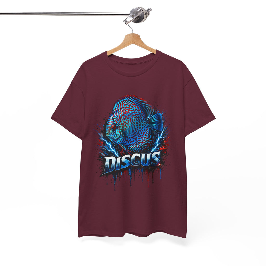 Discus Fish Graphic Tee - Vibrant Aquarium Fish Shirt