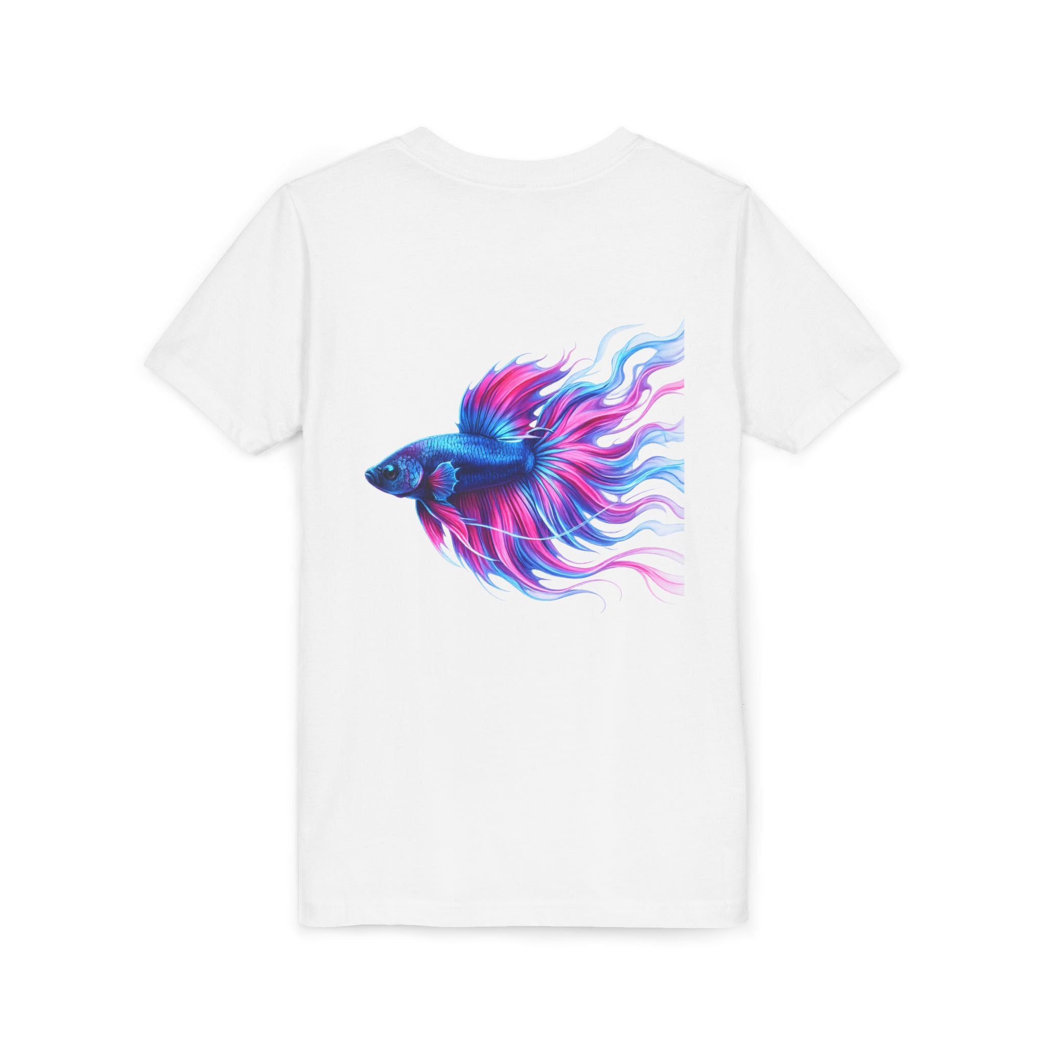 Youth Tee - Colorful Betta Fish Graphic Shirt