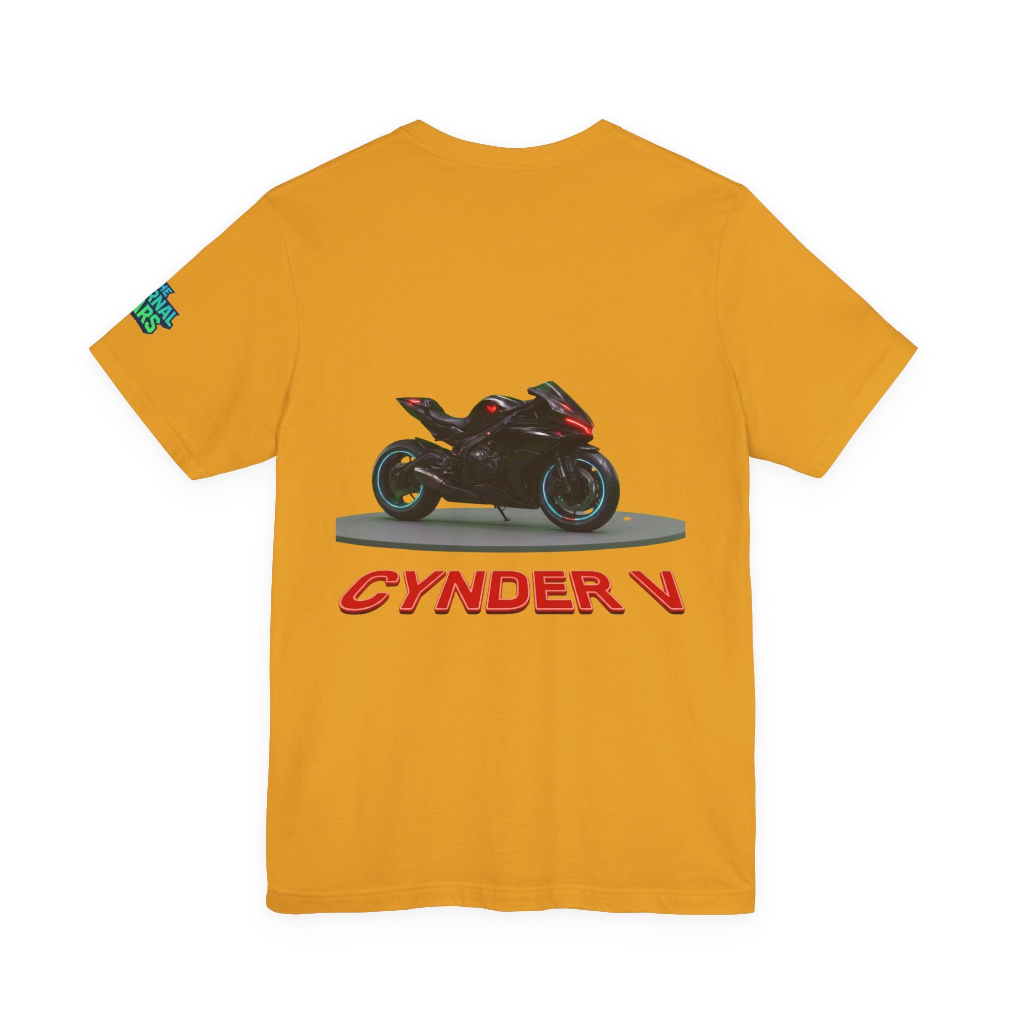 The Eternal Wars Motorcycle Tee — Cynder V Sportbike Graphic Shirt