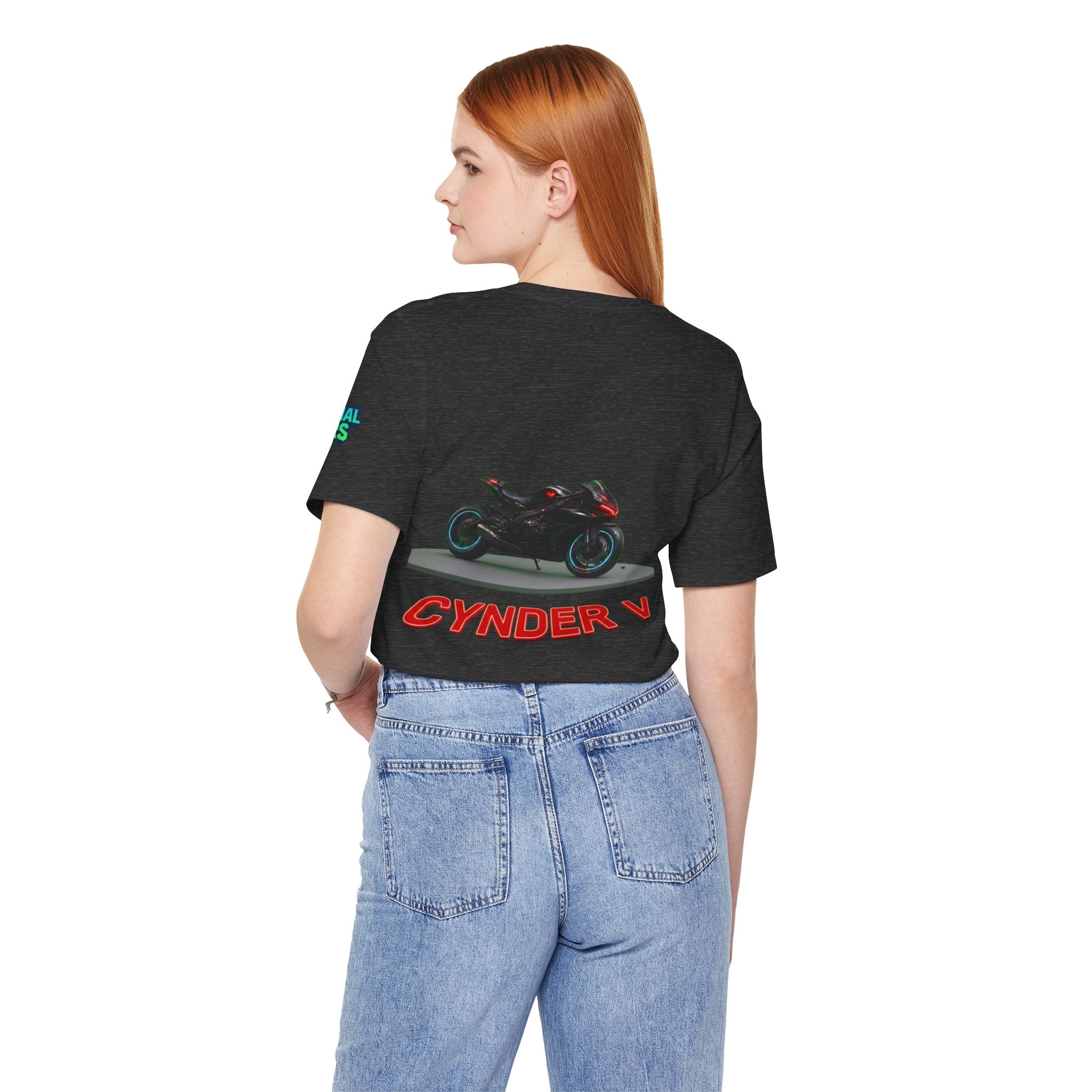 The Eternal Wars Motorcycle Tee — Cynder V Sportbike Graphic Shirt