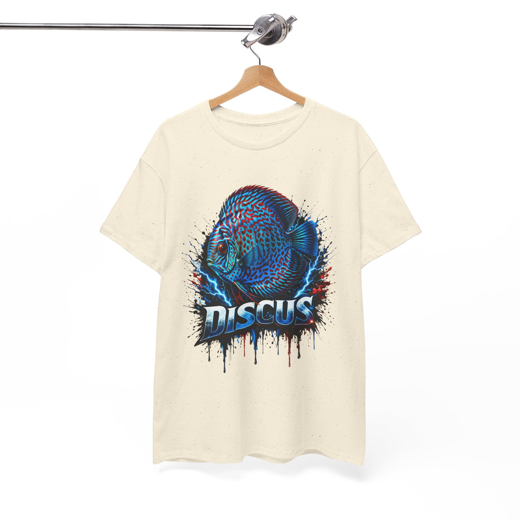 Discus Fish Graphic Tee - Vibrant Aquarium Fish Shirt