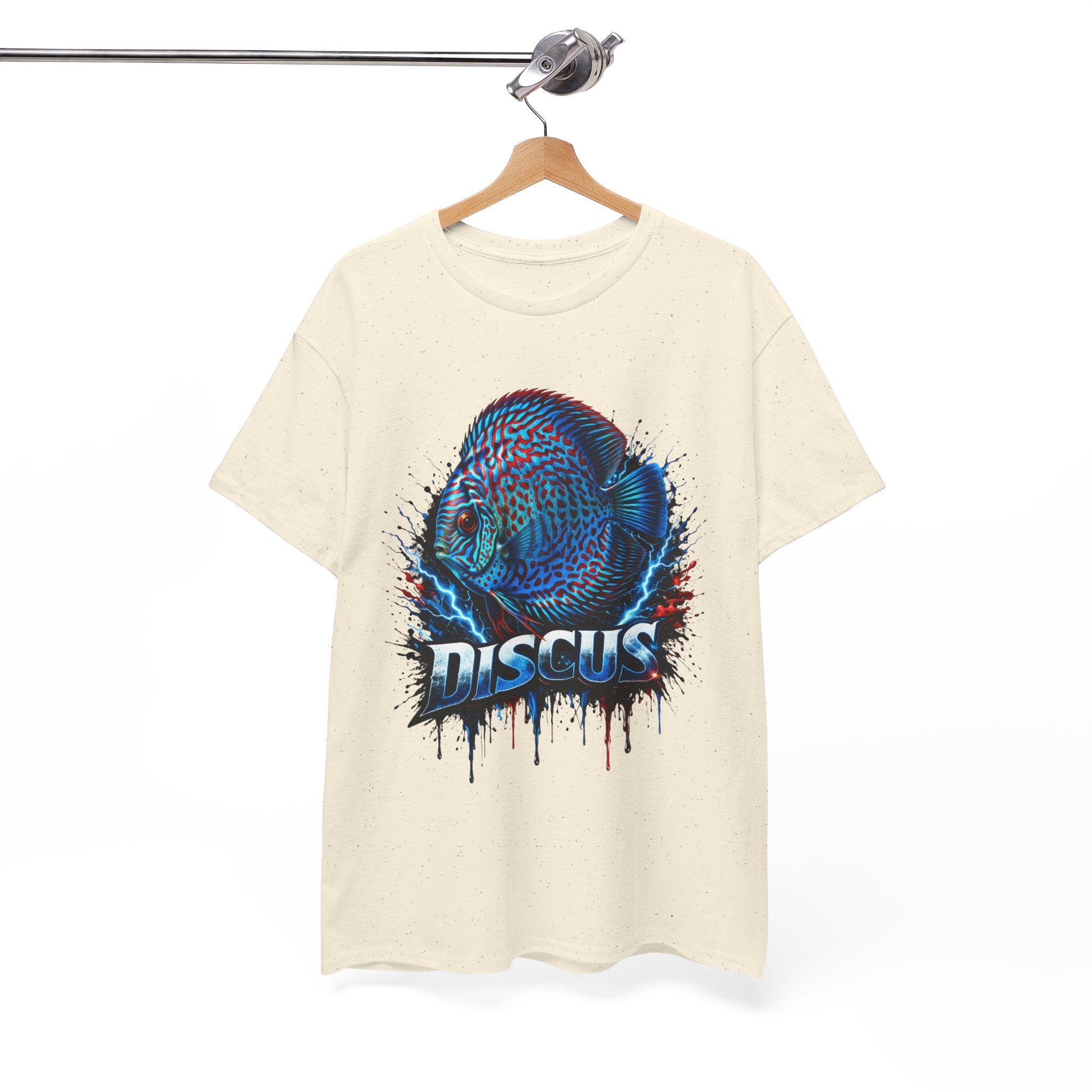 Discus Fish Graphic Tee - Vibrant Aquarium Fish Shirt