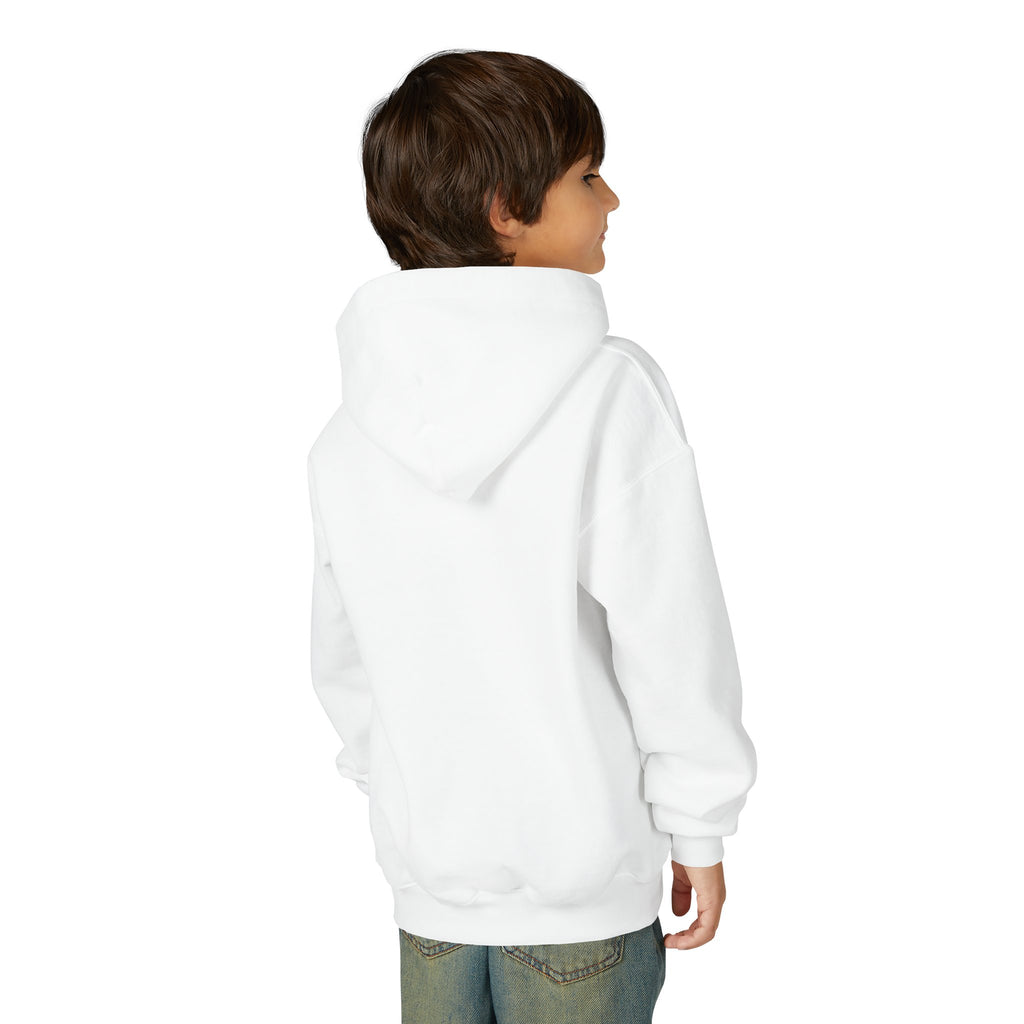 Youth Angelfish Hoodie - Colorful Aquarium Fish Graphic Sweatshirt