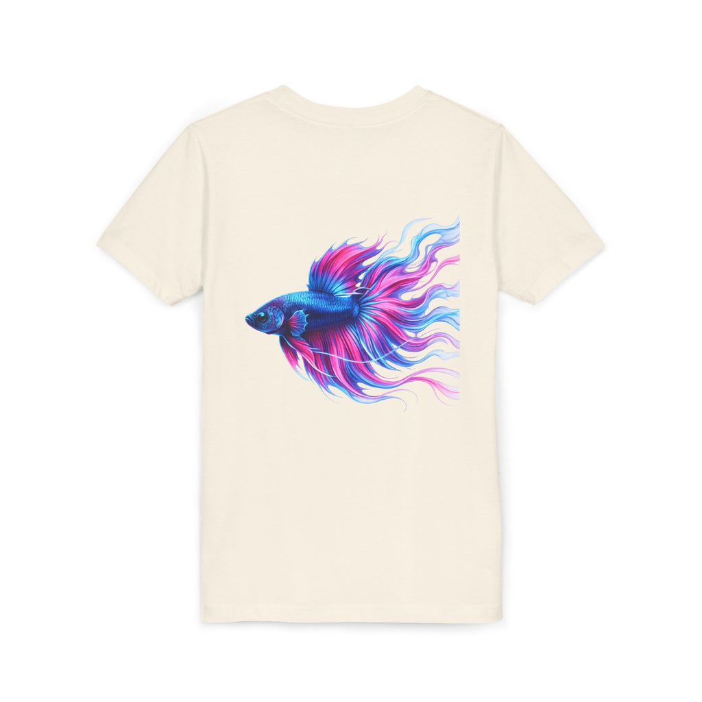 Youth Tee - Colorful Betta Fish Graphic Shirt