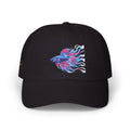 Betta Fish Dad Cap – Embroidered Color Splash Fish Baseball Hat