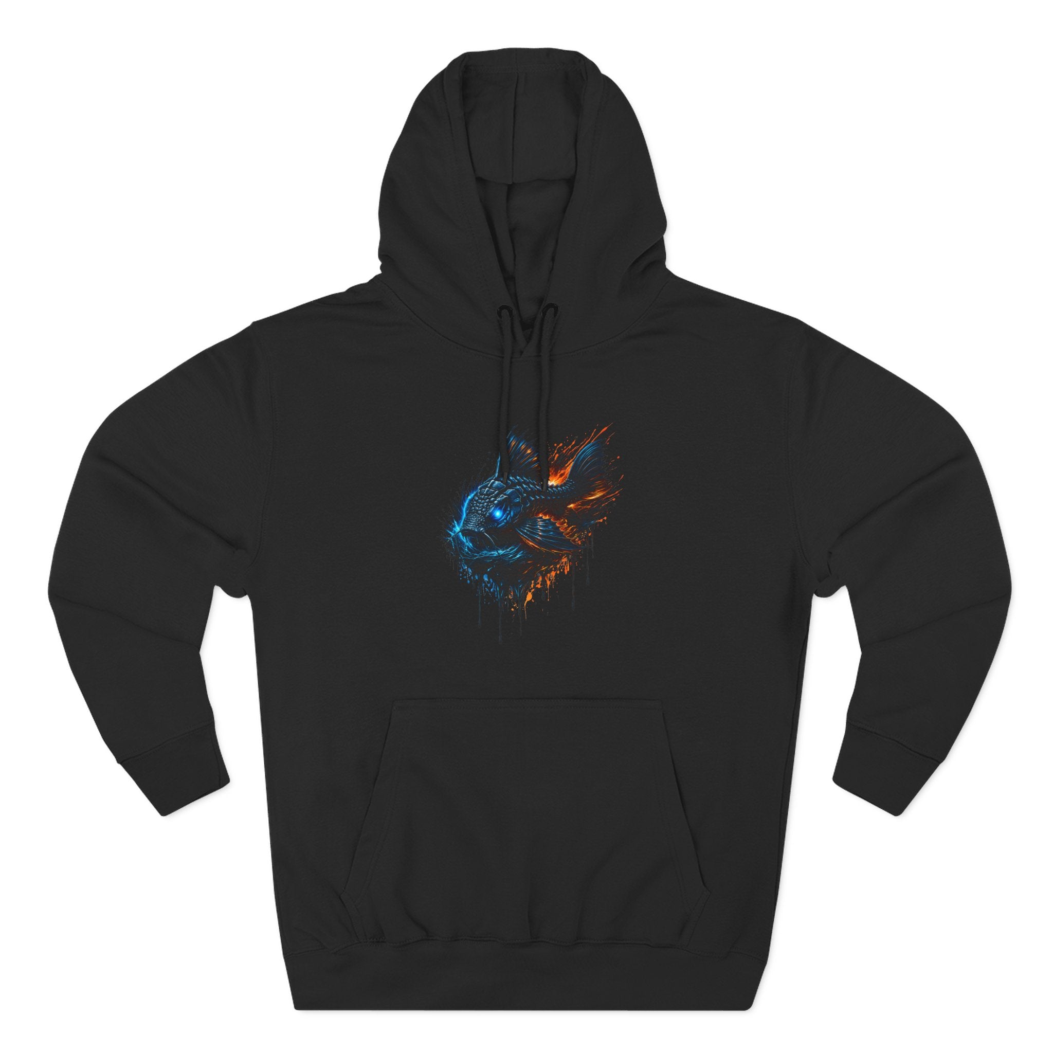 Armored Pleco L-185 – Premium Fleece Hooded Sweatshirt