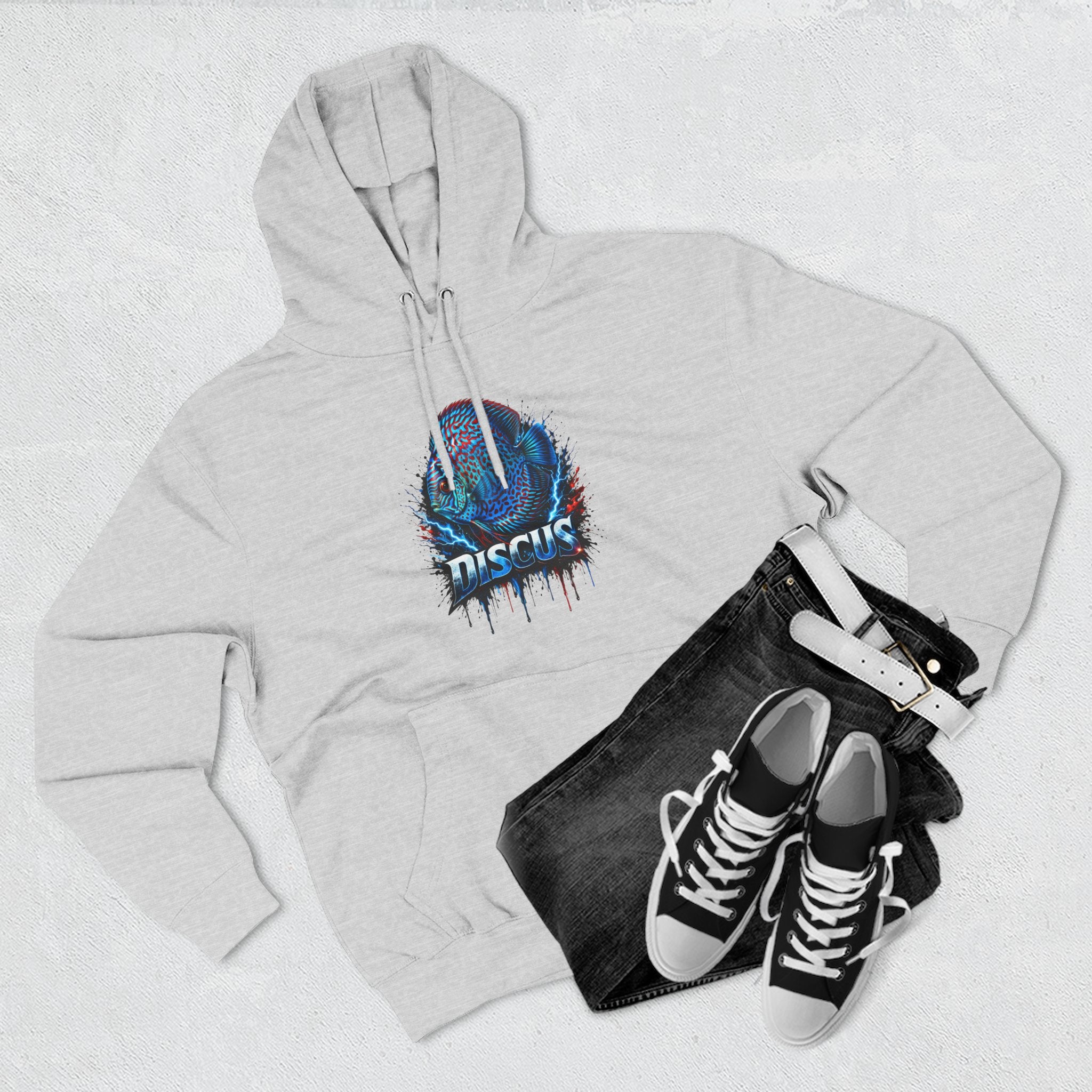 Electric Discus – Premium "Lightning" Lane Seven Hoodie