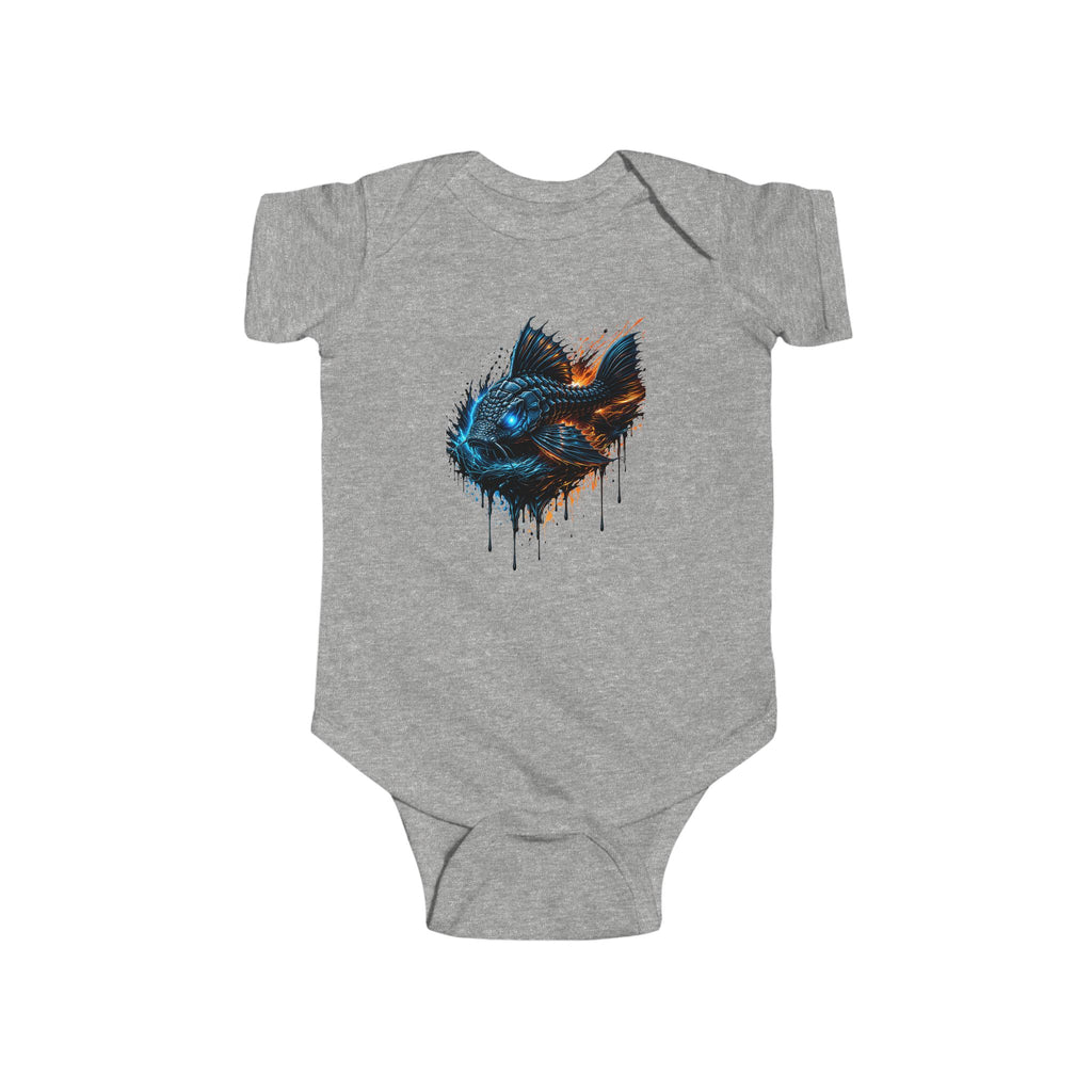 Armored Pleco L-185 – Infant Premium Fine Jersey Bodysuit