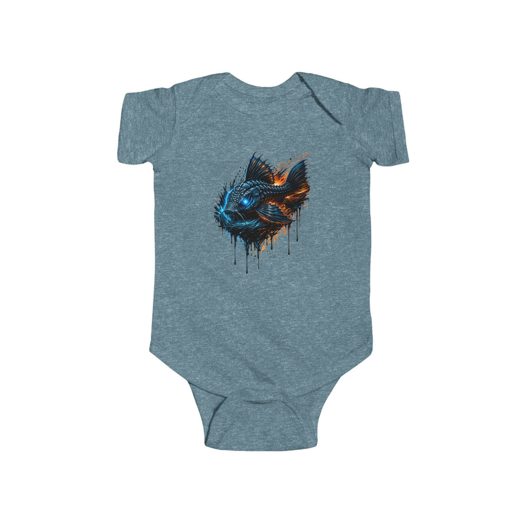 Armored Pleco L-185 – Infant Premium Fine Jersey Bodysuit