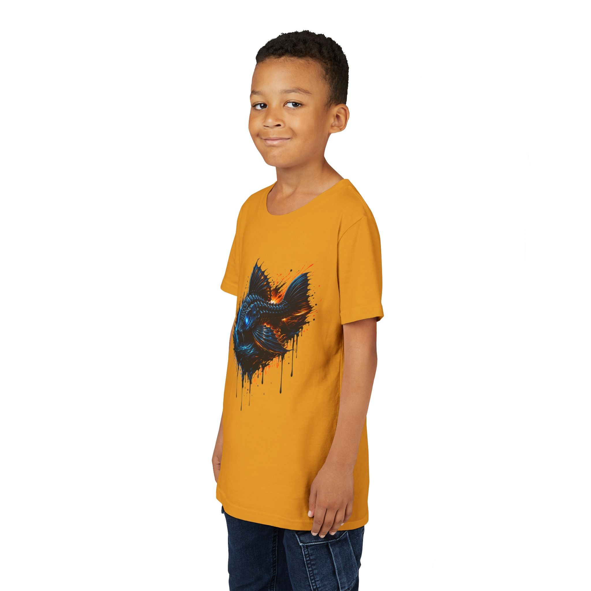 Armored Pleco L-185 – Youth Premium Fine Jersey Tee