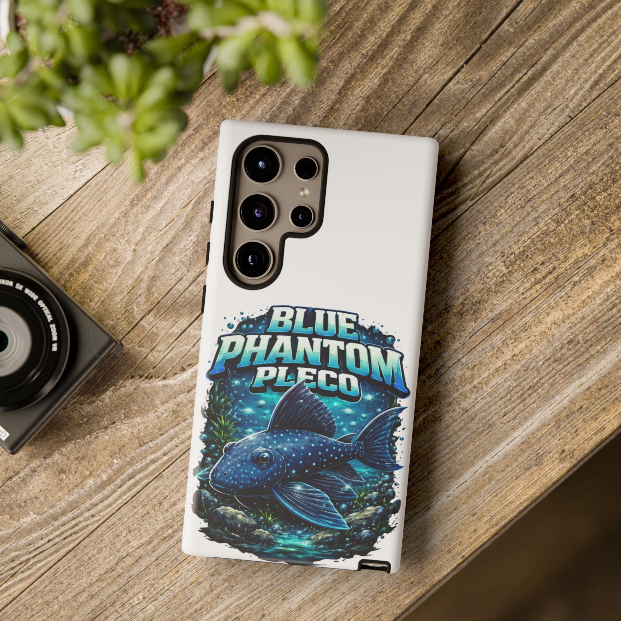 Blue Phantom Pleco Phone Case