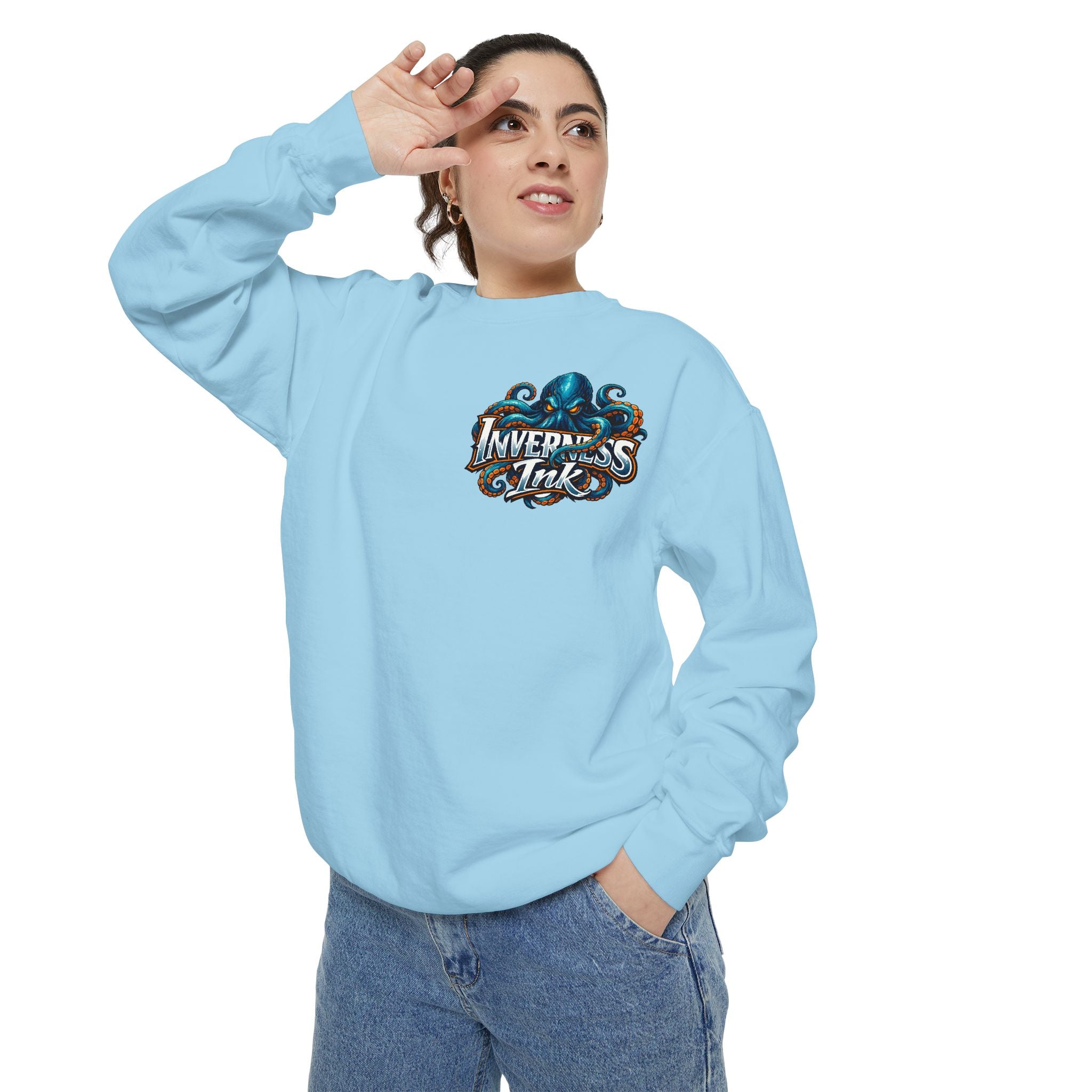 Betta Bliss Sweatshirt — Colorful Betta Fish Graphic Crewneck