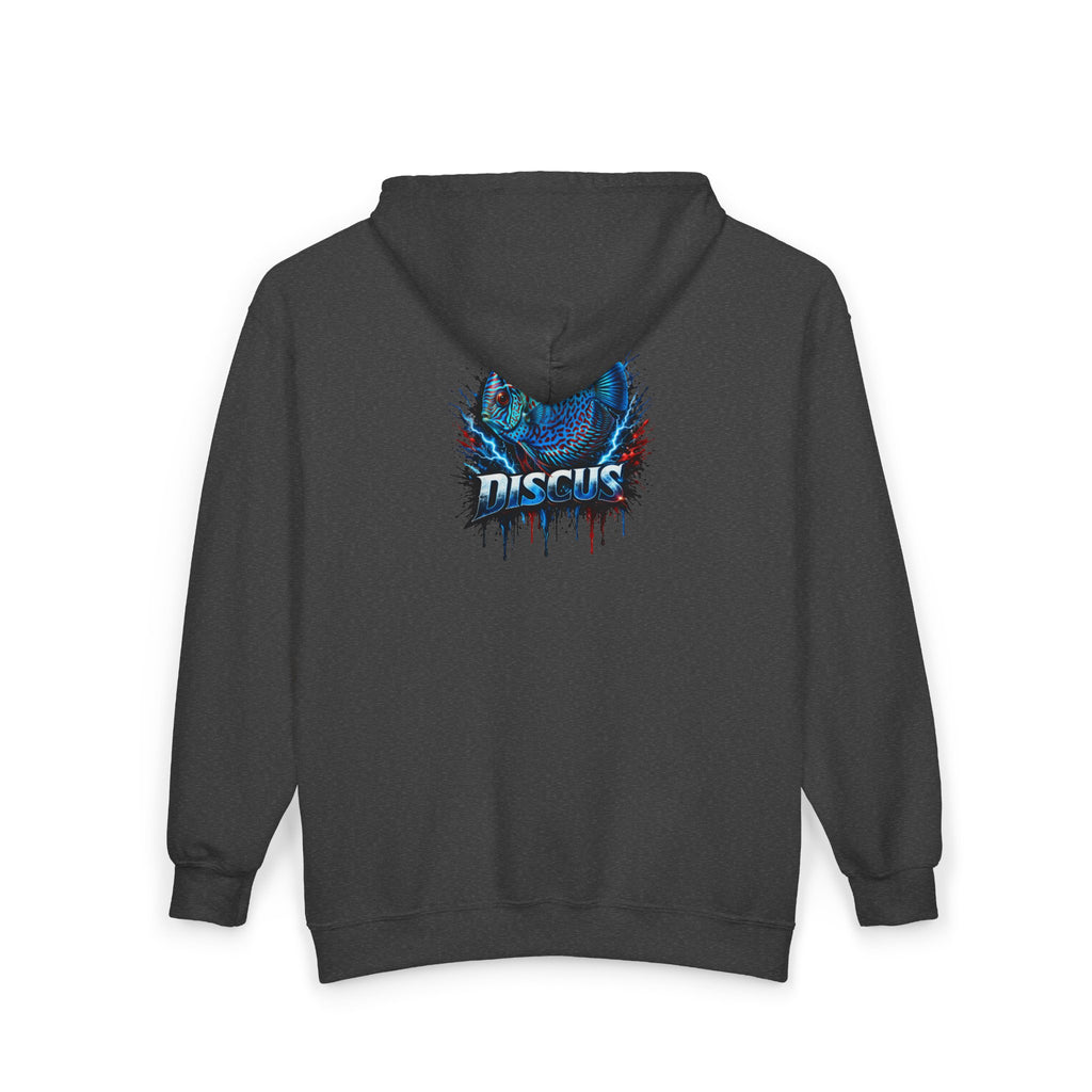 Electric Discus – Premium Full-Zip "Lightning" Hoodie