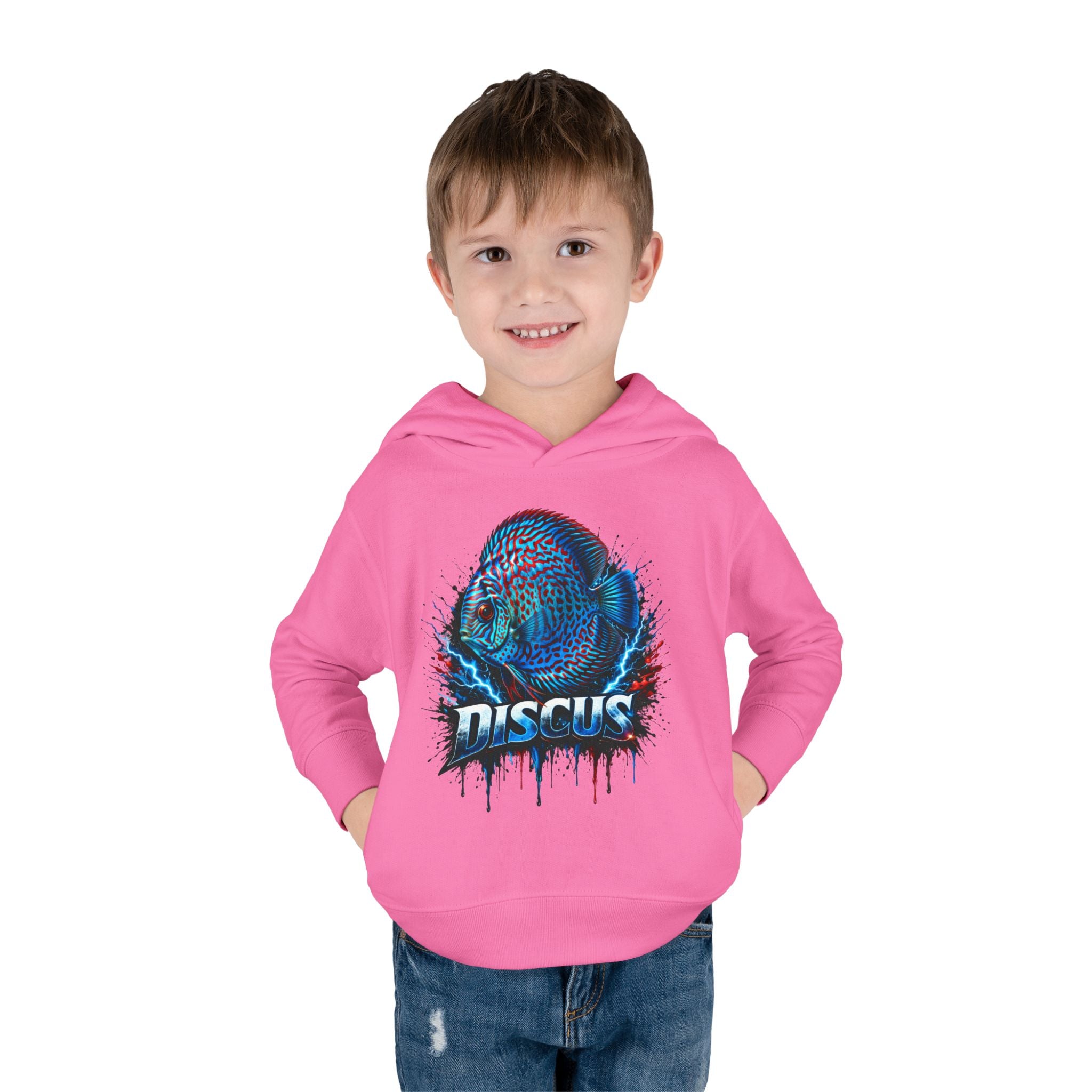 Electric Discus – Toddler Premium "Lightning" Fleece Hoodie