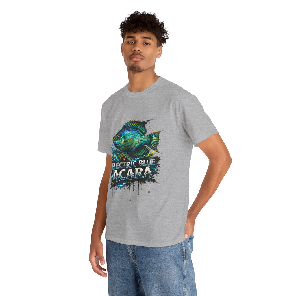 Electric Blue Acara – Premium Graphic Tee
