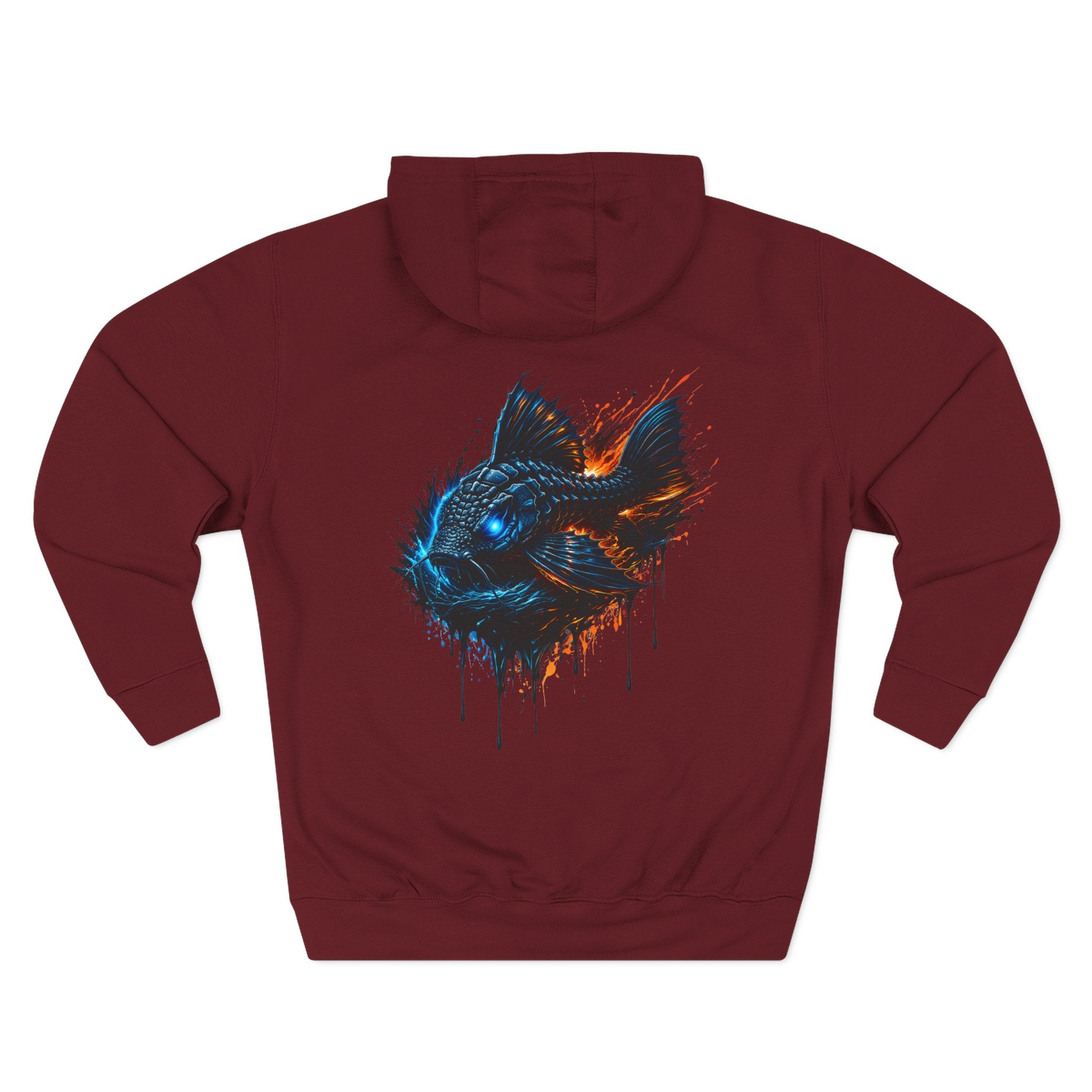 L-185 Xingu Spiny Monster Pleco — Urban Mural Hoodie