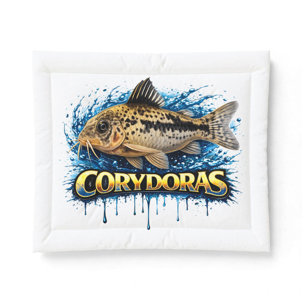 Corydoras Fish Cotton Comforter – Aquatic Aquarium Lover Bedding