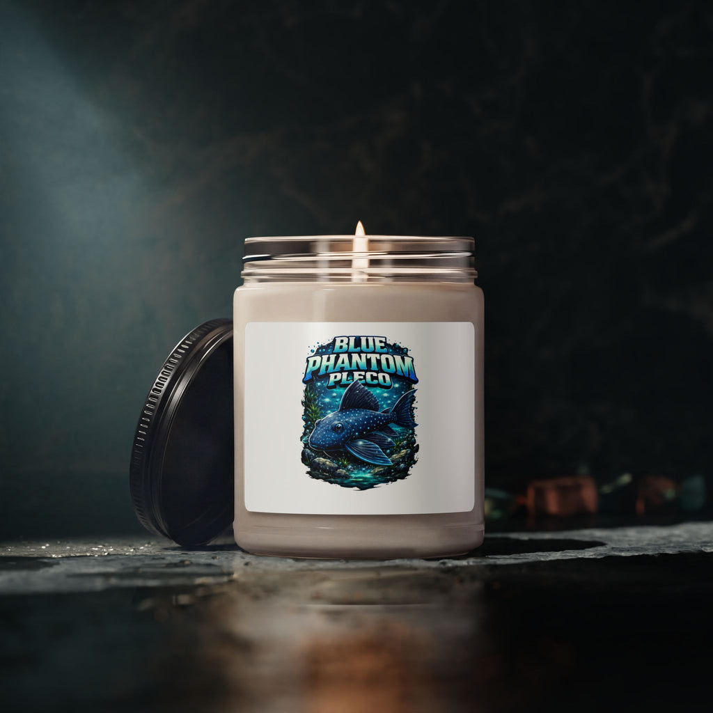 Blue Phantom Pleco L-128 – Premium Scented Soy Candle