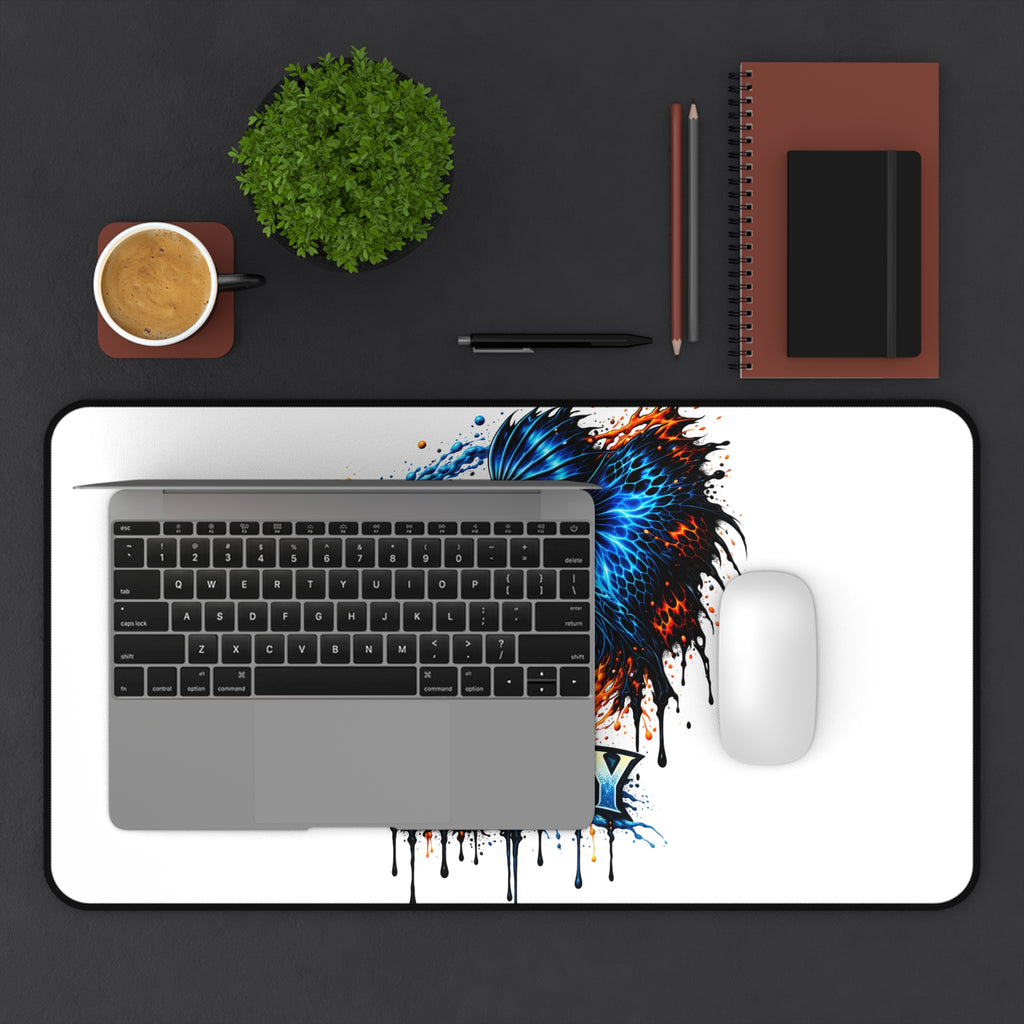 Fire & Ice Guppy – Premium "Infinite Flow" Desk Mat