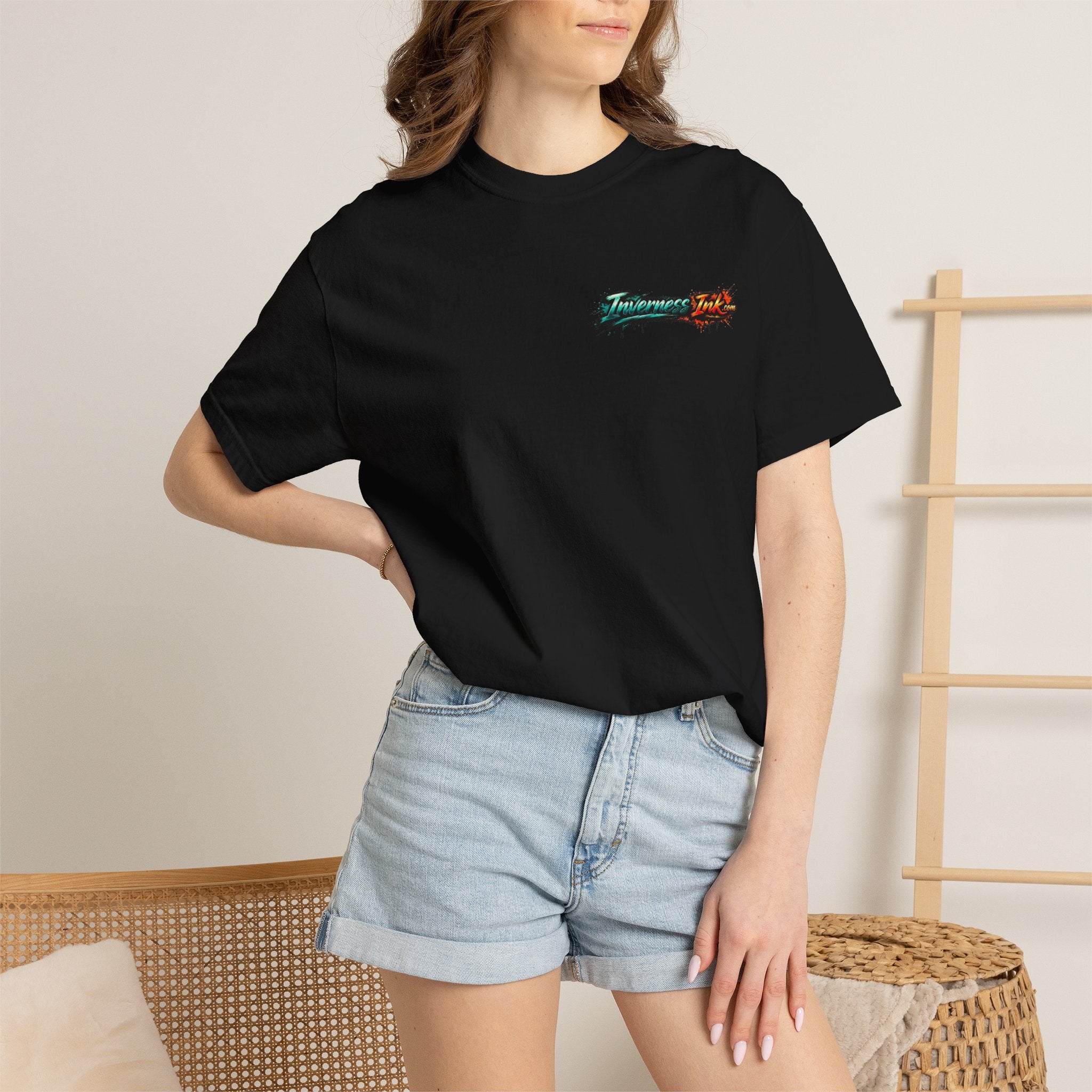 Electric Paint Betta T-Shirt — Neon Betta Splendens Art Tee