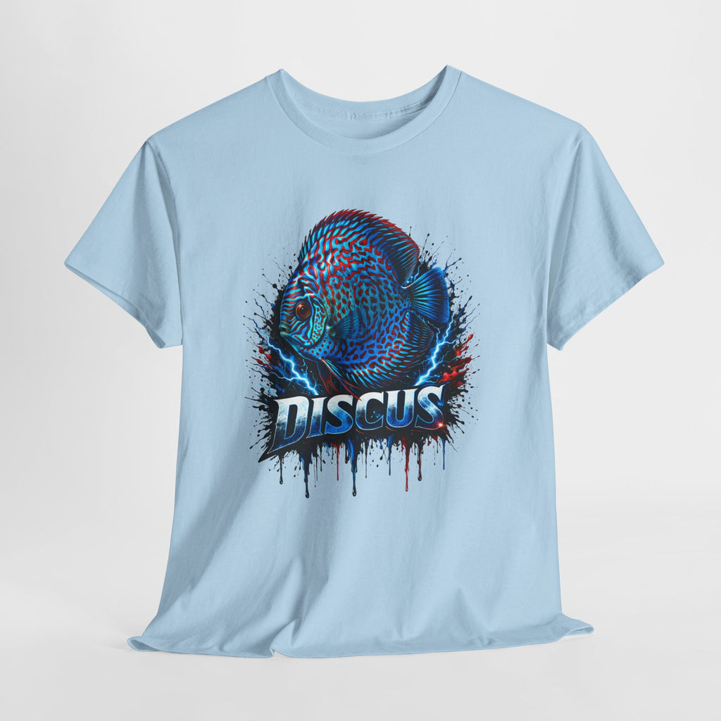 Discus Fish Graphic Tee - Vibrant Aquarium Fish Shirt
