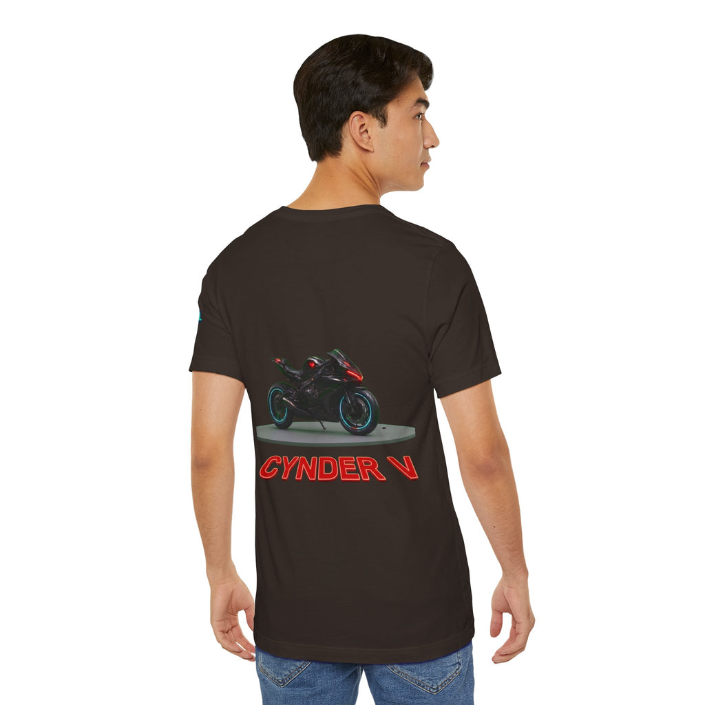 The Eternal Wars Motorcycle Tee — Cynder V Sportbike Graphic Shirt