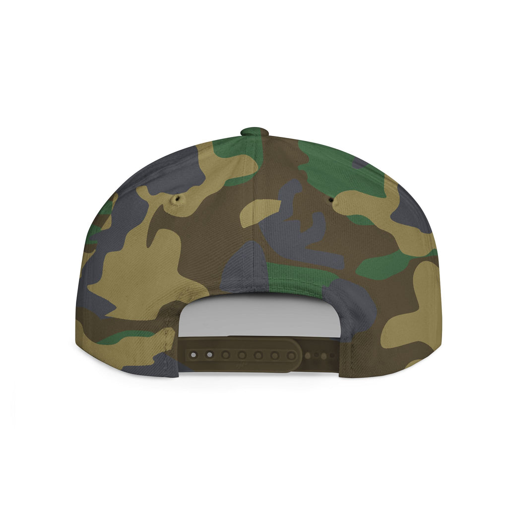 Corydoras Catfish Splash Flat Bill Snapback Hat