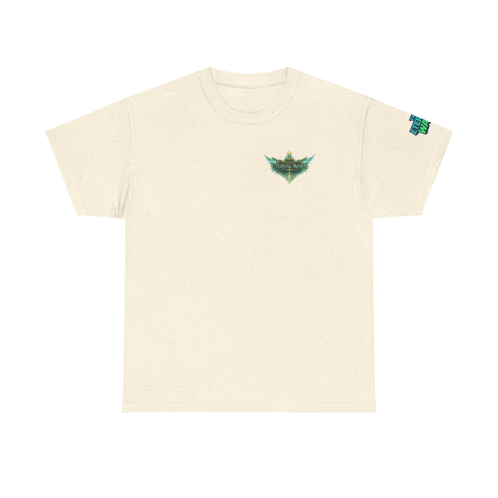 The Eternal Wars Graphic Tee – "Cambria" Winged Warrior Shirt