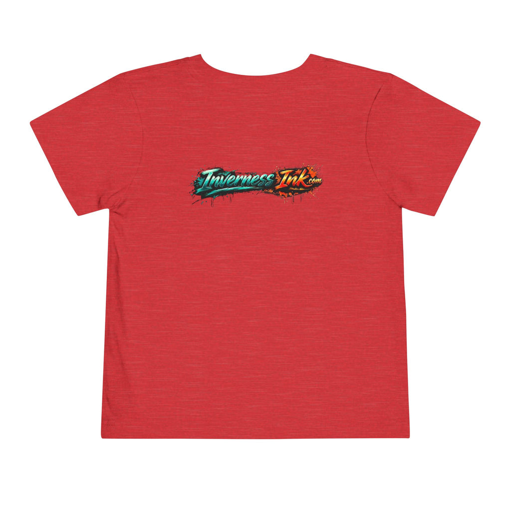 Toddler Tee — Colorful Betta Fish Graphic Kids Shirt